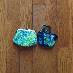 2 Vera Bradley Coin Purses Retired